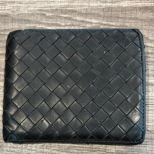 Men’s Bottega Veneta Black Bifold Wallet